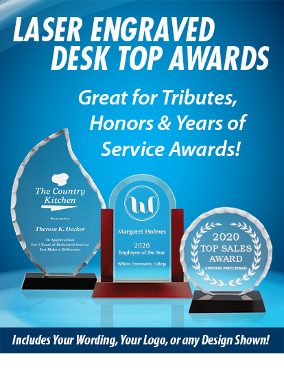 Customized Desktop Awards